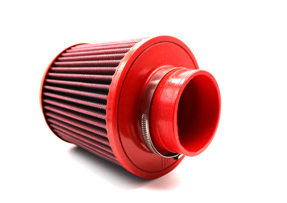 BMC Double Direct Induction Air Filter FBTW76-140P Universal Twin Air High Flow Washable Filter