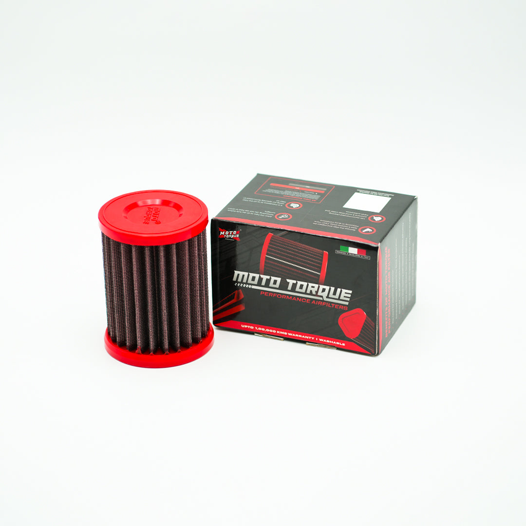 Moto Torque Performance Air Filter for Triumph Speed 400 / Scrambler 400 X / T4 – High-Flow Reusable Cotton Gauze Air Filter
