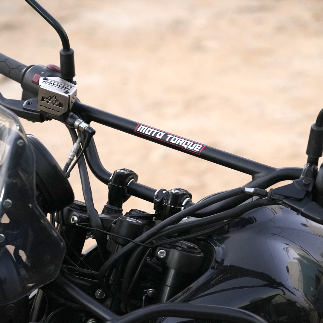 Mototorque Handlebar for Royal Enfield Himalayan 450 | Heavy Duty Touring Handle Bar | Improved Riding Comfort