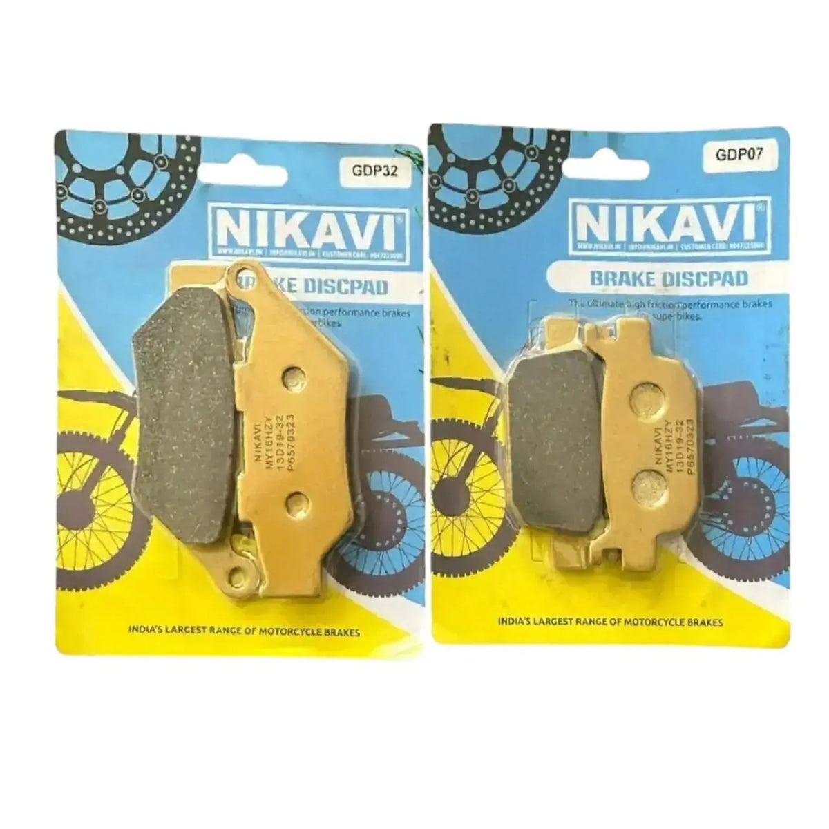 Benelli Imperial 400 Front and Rear Brake Disc pads