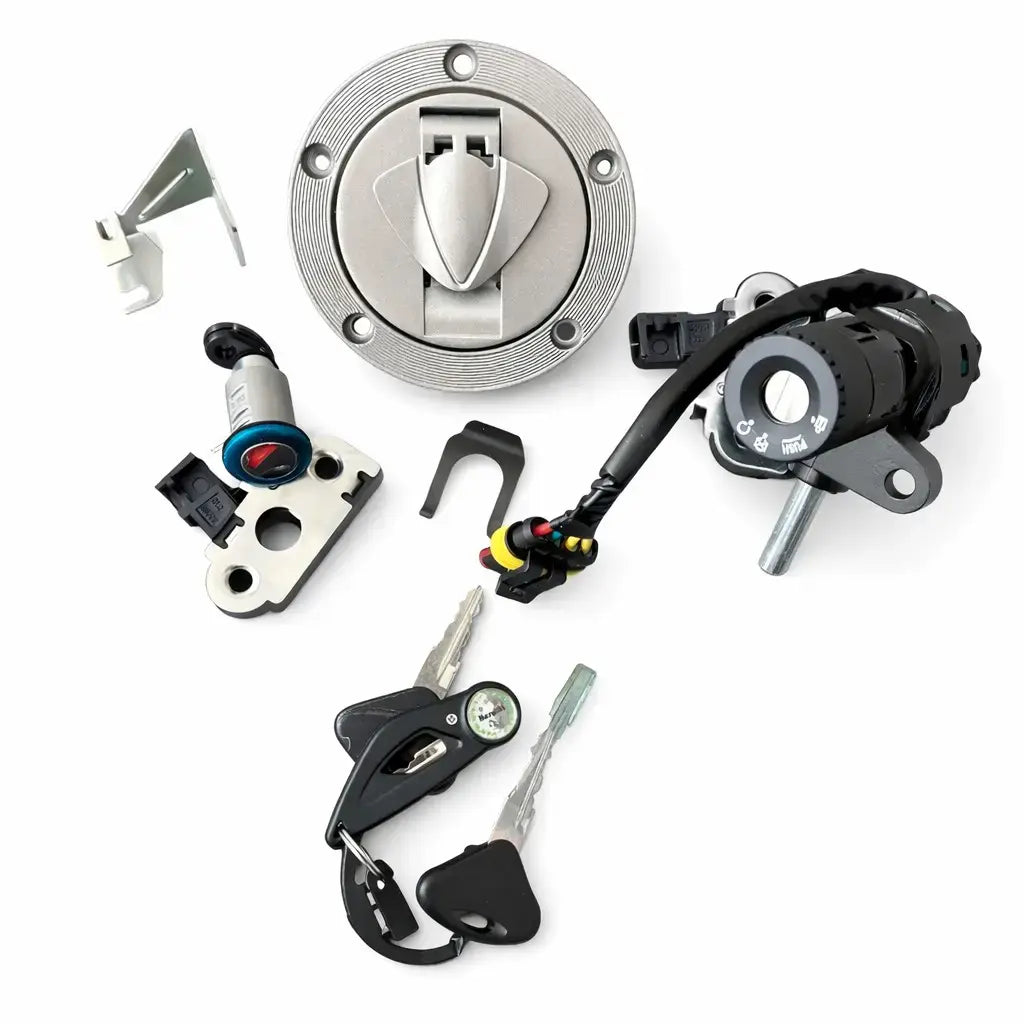 Benelli tnt 600 lock set with 5 hole tank cap