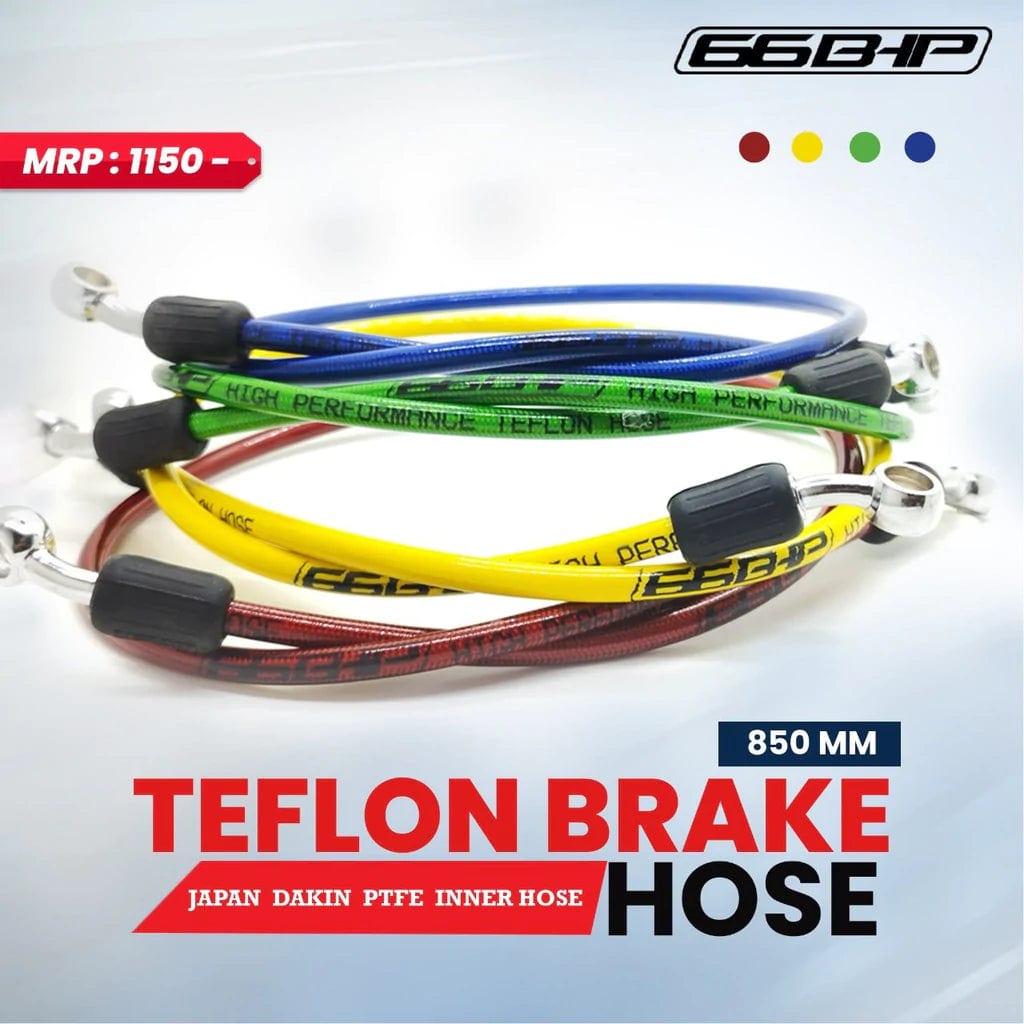 66Bhp Teflon Brake Hoses