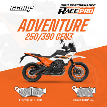 66BHP KTM Adventure 390/250 Race Pro Sintered Brake Pad