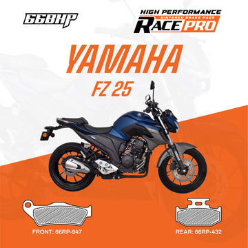 66BHP Yamaha Fazer /Fz 16/ Fz 25 Race Pro Sintered Brake Pad