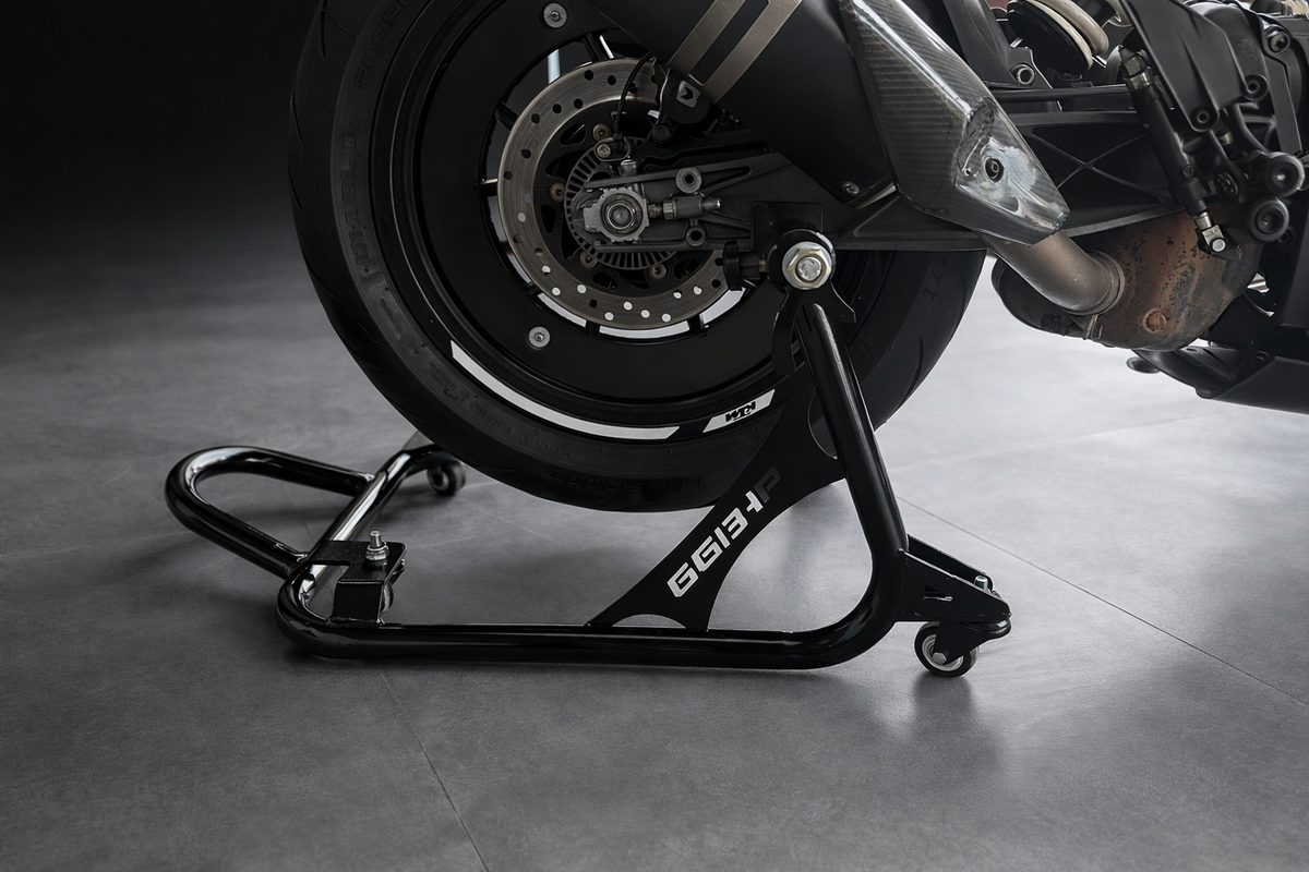 66Bhp 360 Universal Rotatable Paddock Stand - Two in One