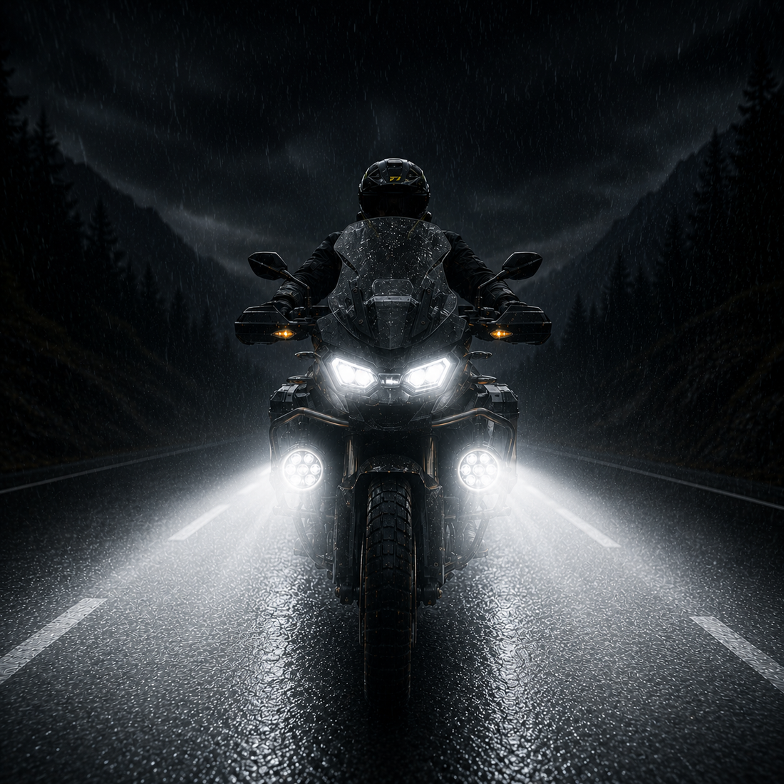 66BHP Valkyrie 4.5 Inch; 120W Ultra Vision Auxiliary Light – High/Low Beam + Amber DRL | 13200 Lumens | IP68 Waterproof