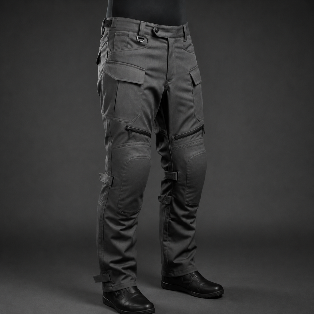 66BHP Nomad Riding Cargo Pants – Level 2 CE Knee Protection | Adjustable Straps | Everyday Riding Comfort