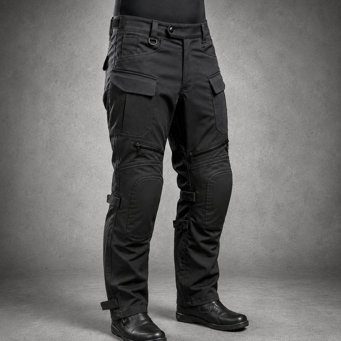 66BHP Nomad Riding Cargo Pants – Level 2 CE Knee Protection | Adjustable Straps | Everyday Riding Comfort