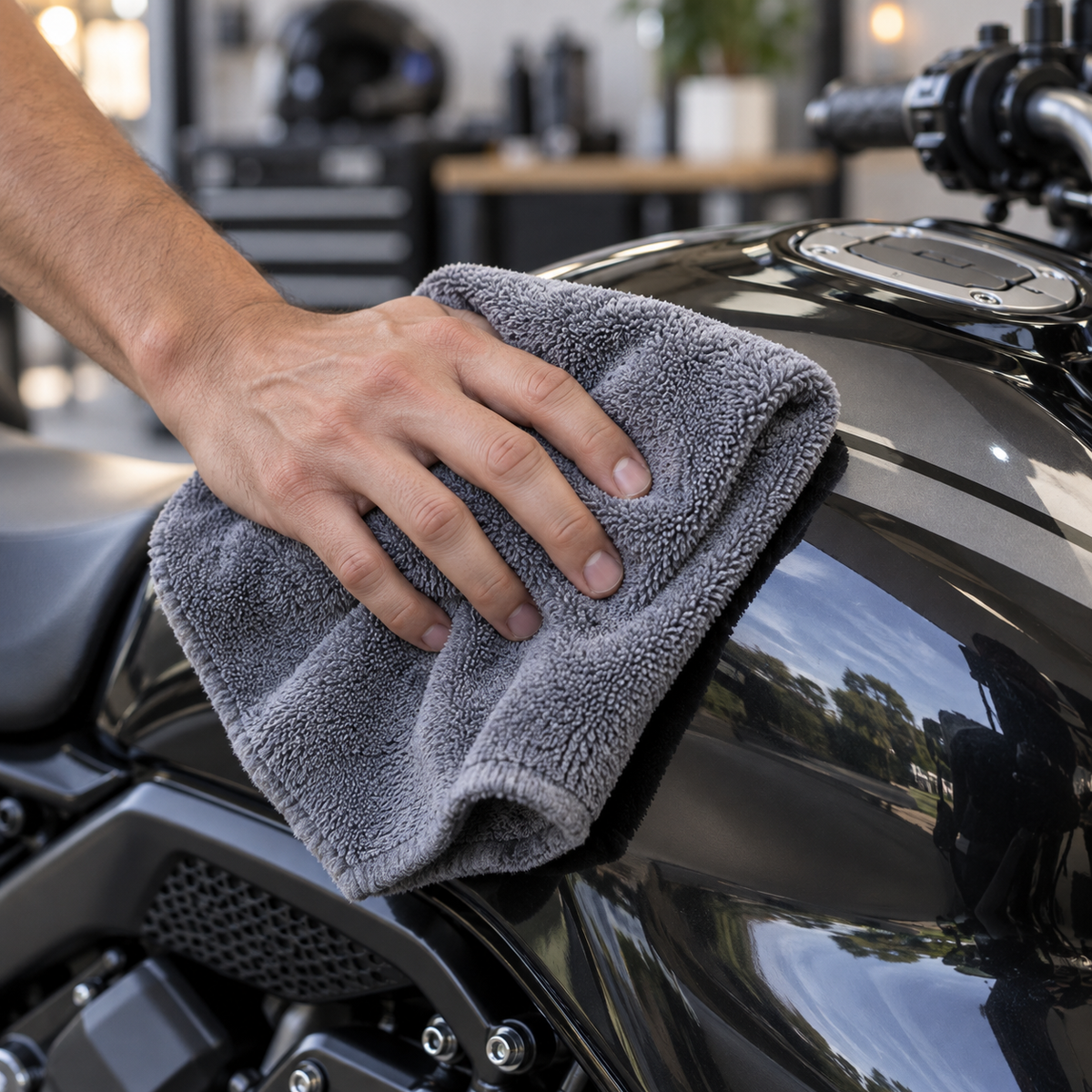 66BHP 400 GSM Premium Microfiber Cleaning Cloth – Ultra Soft, Lint-Free & Scratch-Safe
