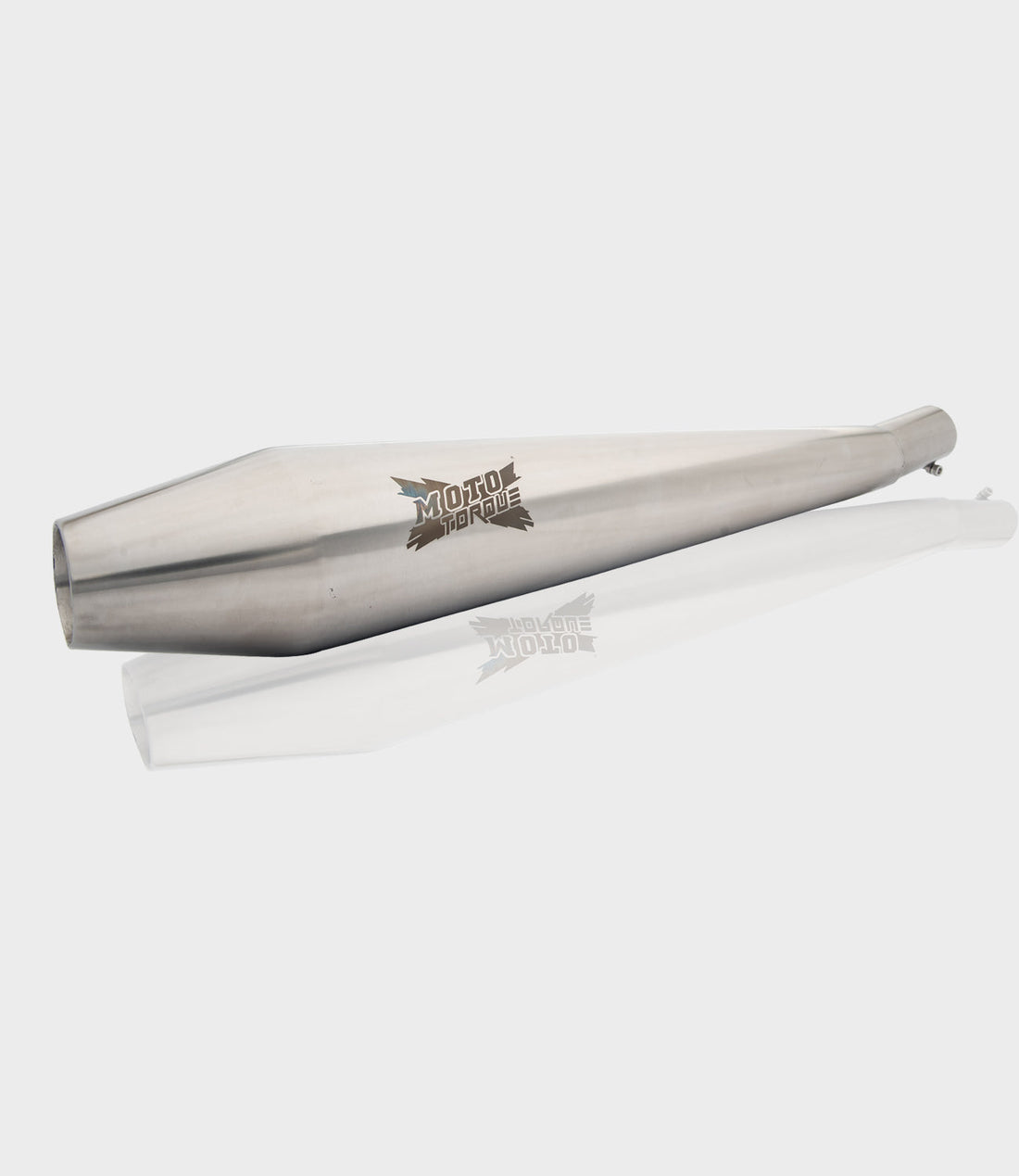 Moto Torque Launcher Pro Exhaust for Royal Enfield – Stainless Steel Performance Silencer