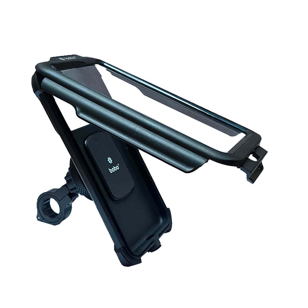Bobo Bm10H Pro Fully Waterproof Bike Cycle Phone Holder With Vibration Controller Motorcycle Mobile Mount