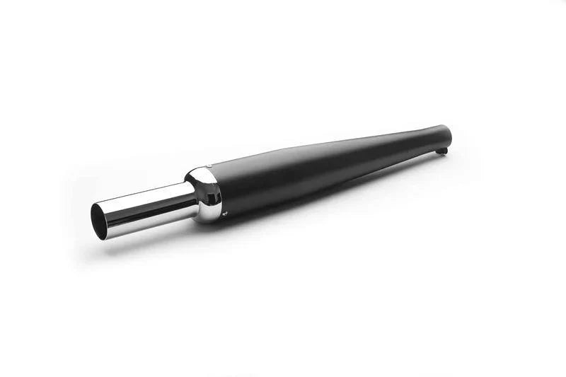 AEW Goldstar Wild Boar Exhaust Silencer for Royal Enfield | Mild Steel Chrome, Heat Resistant Full Black & Stainless Steel Matt Polish | AEW Performance Exhaust