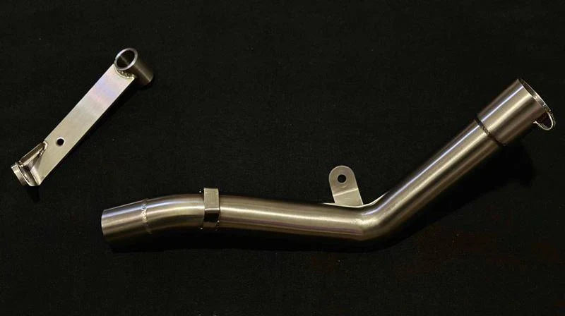 AEW Mid Pipe with Centre Stand Bracket for Royal Enfield Guerrilla 450 | Performance Exhaust Mid Pipe | AEW