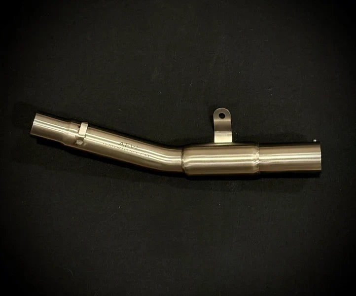 AEW Mid Pipe with Performance Catalytic Converter for Royal Enfield Bear 650 | High Performance Exhaust Mid Pipe