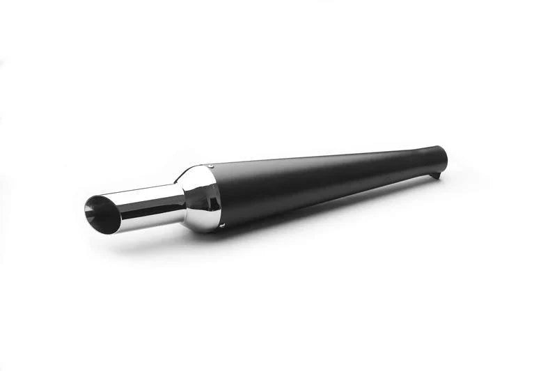 AEW New Monster Performance Exhaust Silencer for Royal Enfield Motorcycles | Chrome, Black Chrome, Full Black & Stainless Steel Matt Polish | AEW