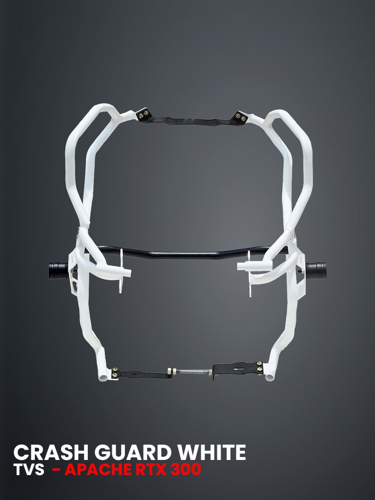 ADV CRASH GUARD FOR APACHE RTX 300 (WHITE) / SB 1170-WHITE