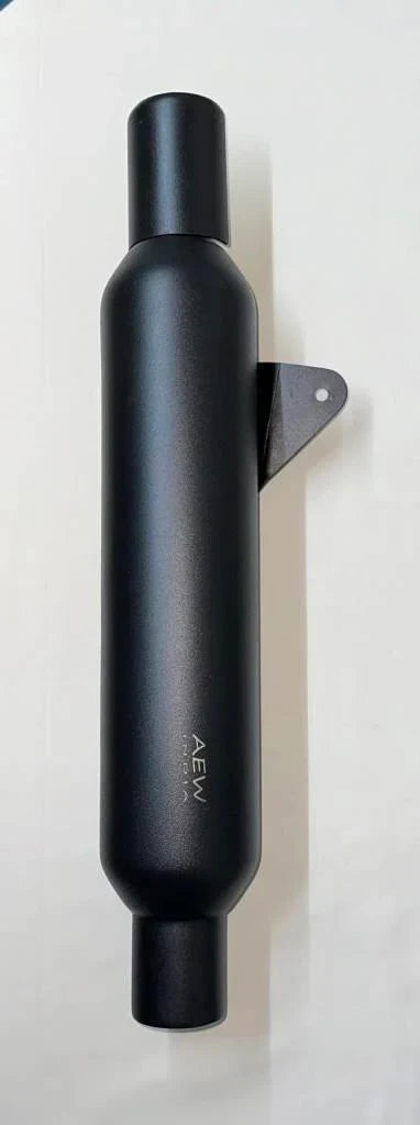 AEW TE 203 Performance Exhaust for Royal Enfield Shotgun 650 | Free Flow Black Exhaust Silencer | Part No. 88122E