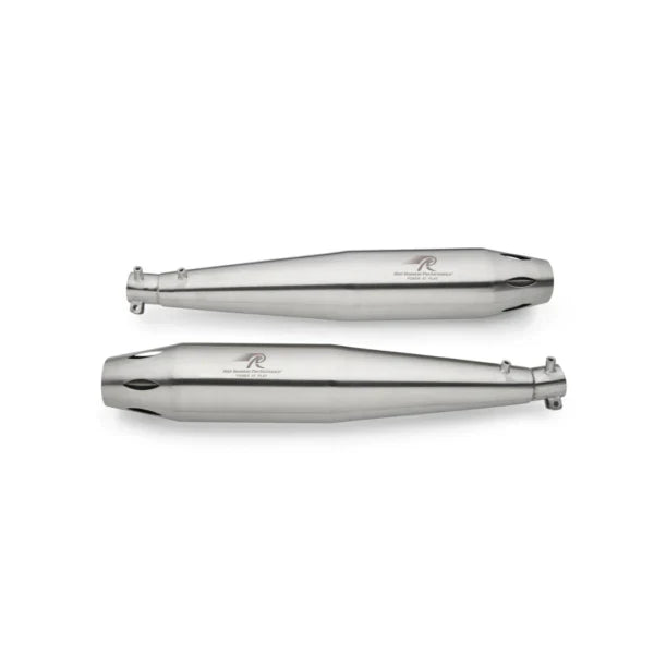 Red Rooster Atlas Pro Exhaust for Royal Enfield Classic 650 – Performance Slip-On (Polish / Matte / Black)
