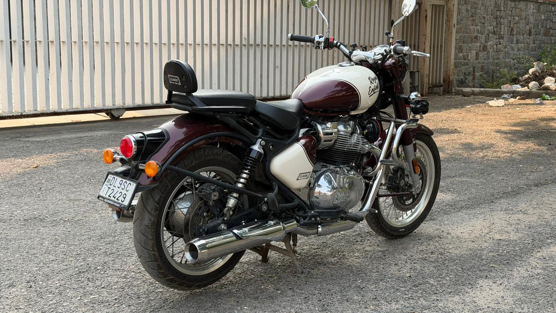 KP Racing System BASSMASTER Stage-2 Combo Exhaust for Royal Enfield Classic 650 | Dyno Tested High Performance Free Flow Silencer