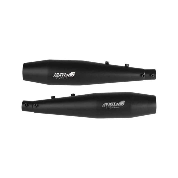 Silver Stallion Performance (SSP) Exhaust for Royal Enfield Interceptor 650 / Continental GT 650 Twin – Full System Performance Exhaust (Polished / Black / Brushed Finish)