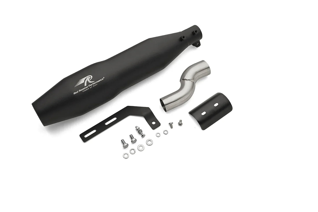 Red Rooster Performance Blaze Exhaust for Triumph Speed 400 (Polish / Black / Matte)