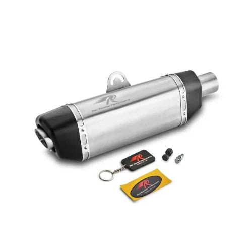 Red Rooster Galactic Exhaust for KTM Duke 250 | Performance Stainless Steel Exhaust