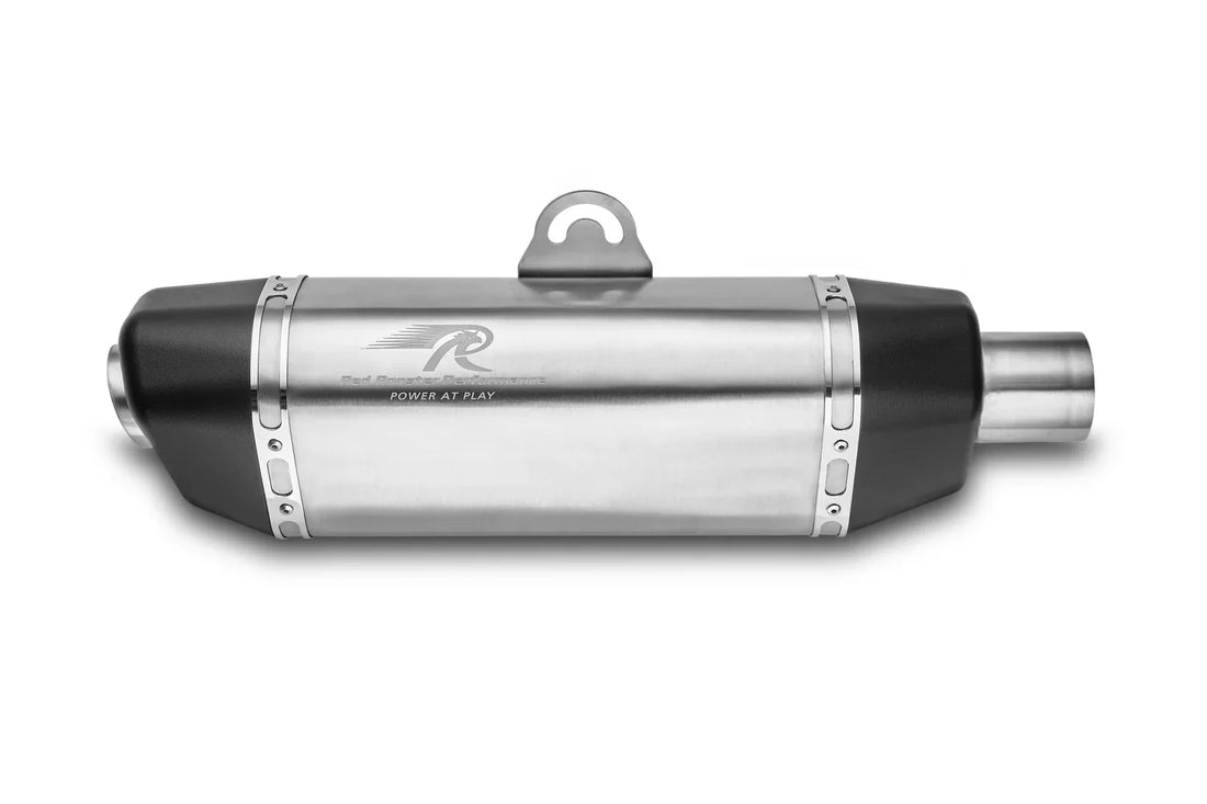 Red Rooster Galactic Exhaust for KTM Duke 390 (BS4) | Stainless Steel Performance Exhaust