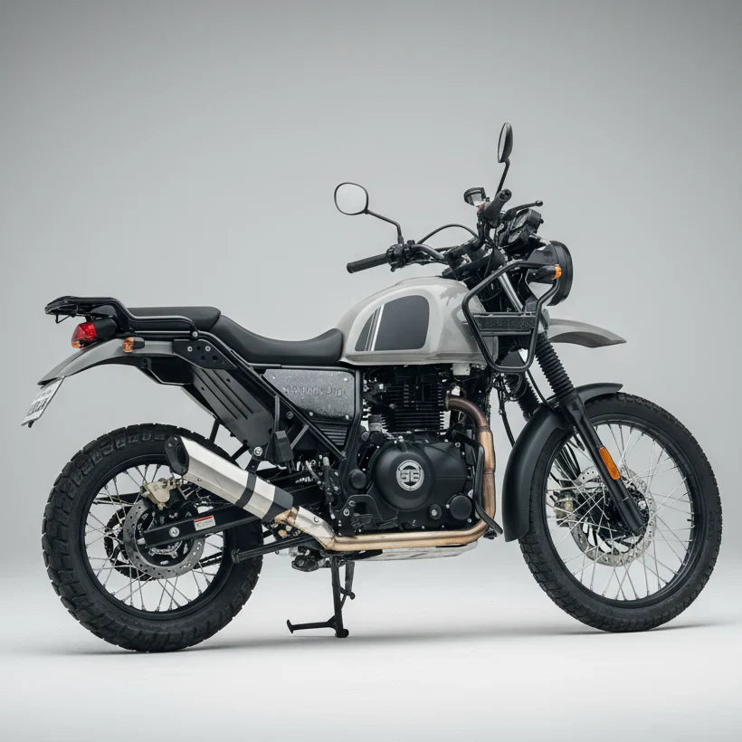 Rogue 2.0 Slip-On Exhaust for Royal Enfield Himalayan | 304 Stainless Steel Performance Exhaust