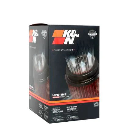 K&N HA-1004 High-Flow Washable Air Filter for Honda CBR1000RR (2004–2007) | Lifetime Performance Upgrade (2-Pack)