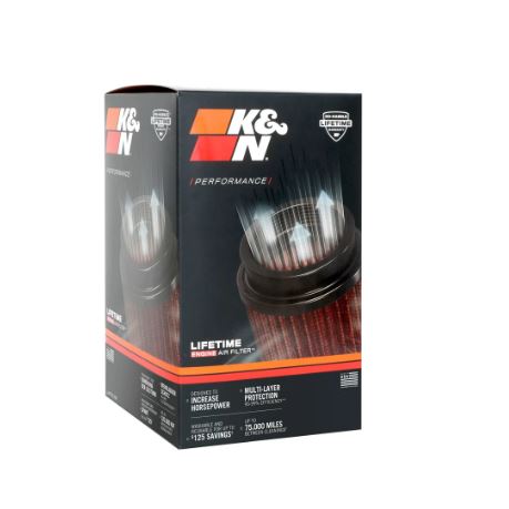 K&N HA-1004 High-Flow Lifetime Air Filter (2-Pack) for Honda CBR1000RR 2004–2007 | Performance Washable Twin Cotton Air Intake Filters