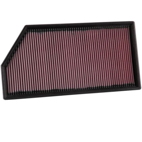 K&N 33-3068 High-Flow Lifetime Engine Air Filter for Mercedes-Benz E200d 2.0L Diesel | Washable Performance Panel Filter