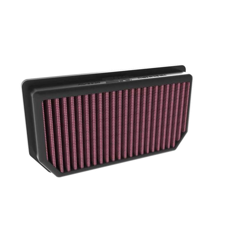 K&N AL-6620 High-Flow Air Filter for Aprilia RS660 & Tuono 660 (2021-2024) Washable Reusable Performance Filter