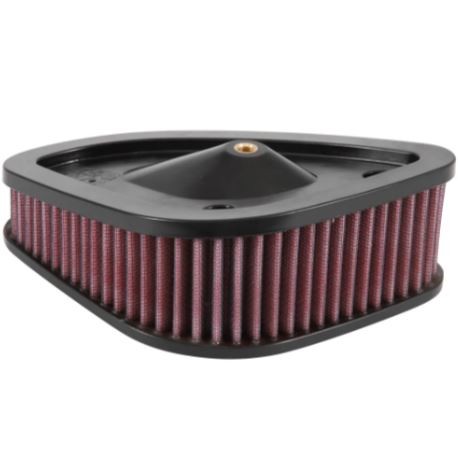 K&N HD-1717 High-Flow Air Filter for Harley-Davidson Road King / Street Glide / Ultra Limited (2017–2024) | Washable Lifetime Performance Filter