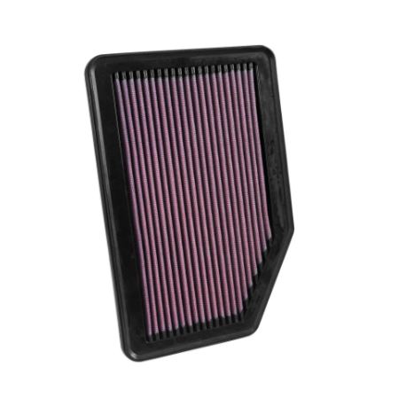 K&N 33-5031 High-Flow Lifetime Engine Air Filter for Honda CR-V 2.4L (2015-2016) Washable Reusable Performance Filter