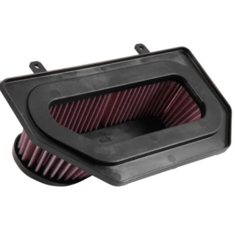 K&N SU-1017 High-Flow Lifetime Air Filter for Suzuki GSX-R1000, GSX-R1000R & GSX-R1000RZ (2017-2024) | Washable Performance Air Filter
