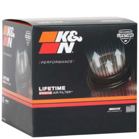K&N TB-2204 High-Flow Lifetime Engine Air Filter for Triumph Rocket III & Rocket III Touring (2004-2018) Washable Reusable Performance Filter