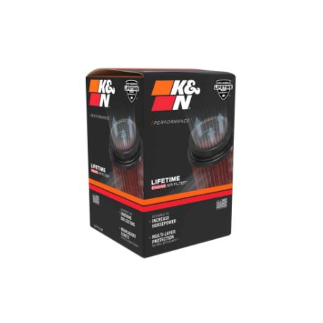K&N TB-9004 High-Flow Lifetime Air Filter for Triumph Bonneville / Scrambler / Thruxton 865 (2001-2017) Washable Performance Filter