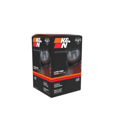 K&N DU-1006 High-Flow Lifetime Engine Air Filter for Ducati Monster, Hypermotard, Hyperstrada, Scrambler & SuperSport – Washable Reusable Performance Air Filter