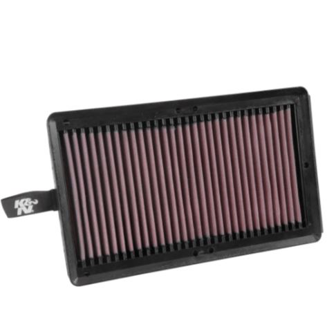 K&N 33-3064 High-Flow Washable Engine Air Filter for Kia Sorento, Sedona, Carnival, Hyundai Santa Fe & Palisade Diesel