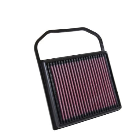 K&N 33-5032 High-Flow Lifetime Engine Air Filter for Mercedes-Benz C400 C43 AMG C63 AMG V6 3.0L Performance Replacement Air Filter