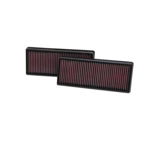 K&N 33-2474 High-Flow Lifetime Engine Air Filter for Mercedes-Benz CLS550 4.7L V8 (2014–2019) | Washable Performance Air Filter (2-Pack OEM Replacement)