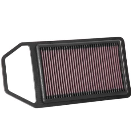K&N 33-3114 High-Flow Washable Engine Air Filter for Suzuki Baleno, Swift, Ignis & Dzire 1.2L | Reusable Performance Air Filter
