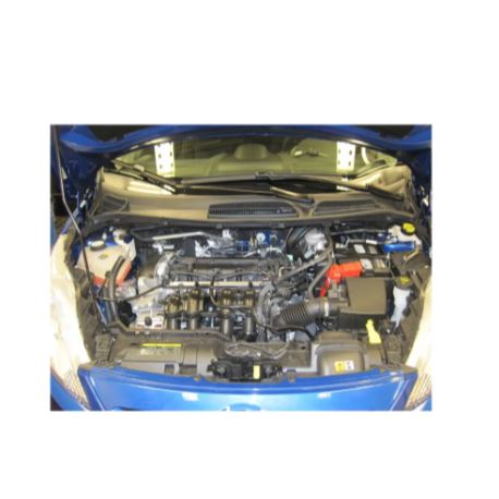 K&N 33-2955 High-Flow Lifetime Air Filter – Ford Fiesta 1.25L Petrol Performance Reusable Engine Filter