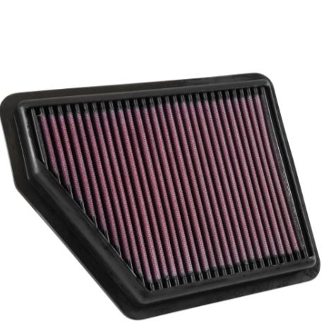 K&N High-Flow Lifetime Engine Air Filter 33-5045 for Honda Civic 2.0L & HR-V 2.0L – Washable Performance Air Filter