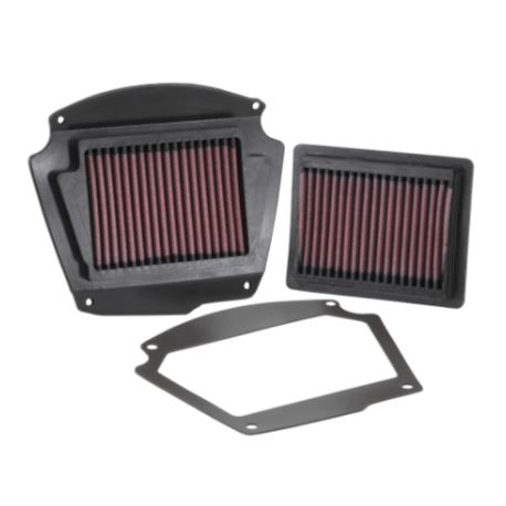 K&N YA-1602 High Flow Replacement Air Filter for Yamaha XV1700 Road Star Warrior & Midnight Warrior (2002–2009) | Washable Reusable Performance Air Filter