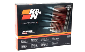 K&N High-Flow Lifetime Performance Air Filter BM-1019 for BMW S1000RR / M1000RR / S1000R / S1000XR | Washable Cotton Gauze Superbike Air Filter
