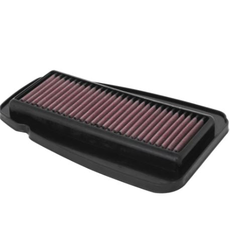 K&N High-Flow Lifetime Performance Air Filter YA-1219 for Yamaha YZF R125 / MT-125 / XSR125 | Washable Cotton Gauze Air Filter Upgrade