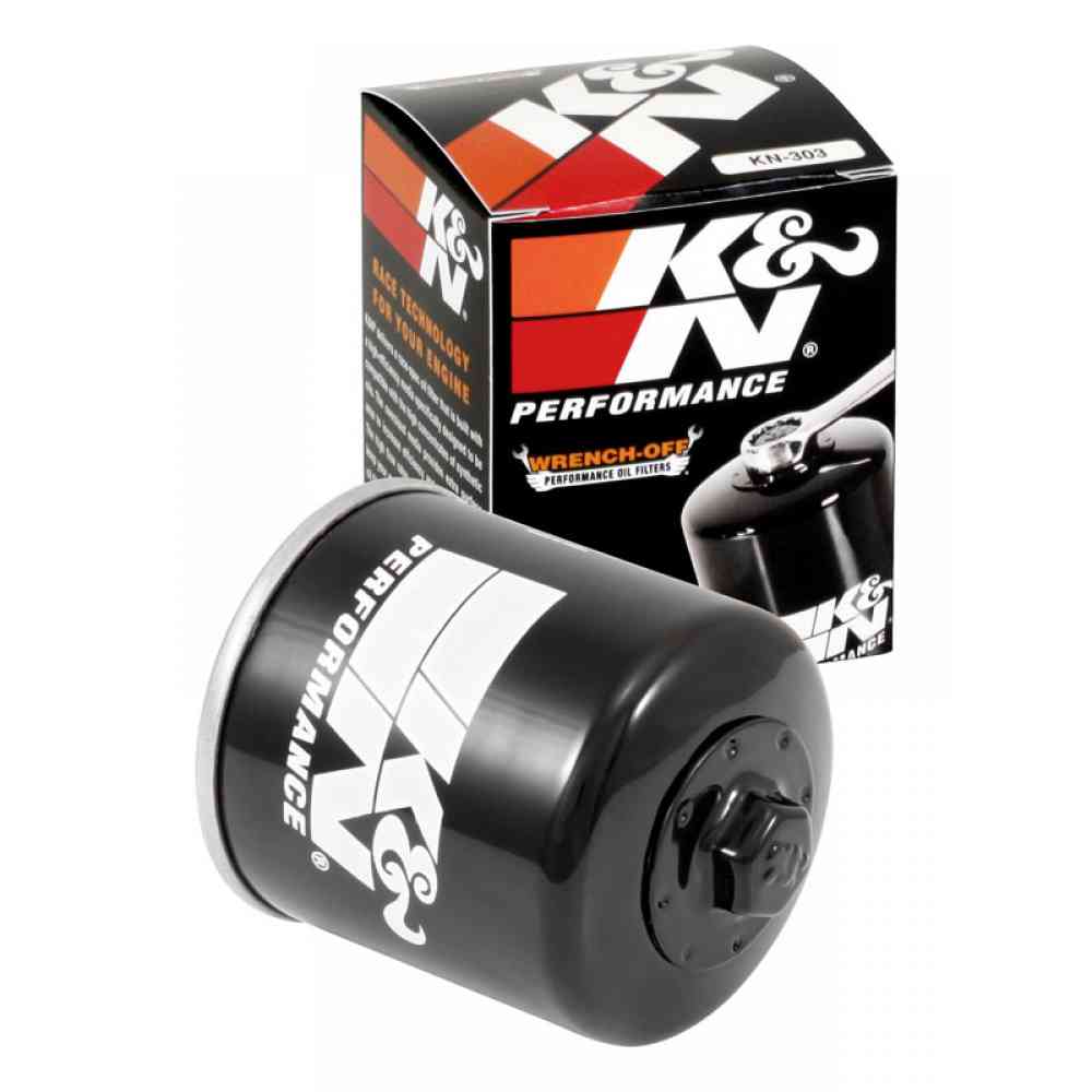 K&N KN-303 Kawasaki Ninja 300 High-Flow Cartridge Oil Filter – Premium Performance Engine Protection Filter