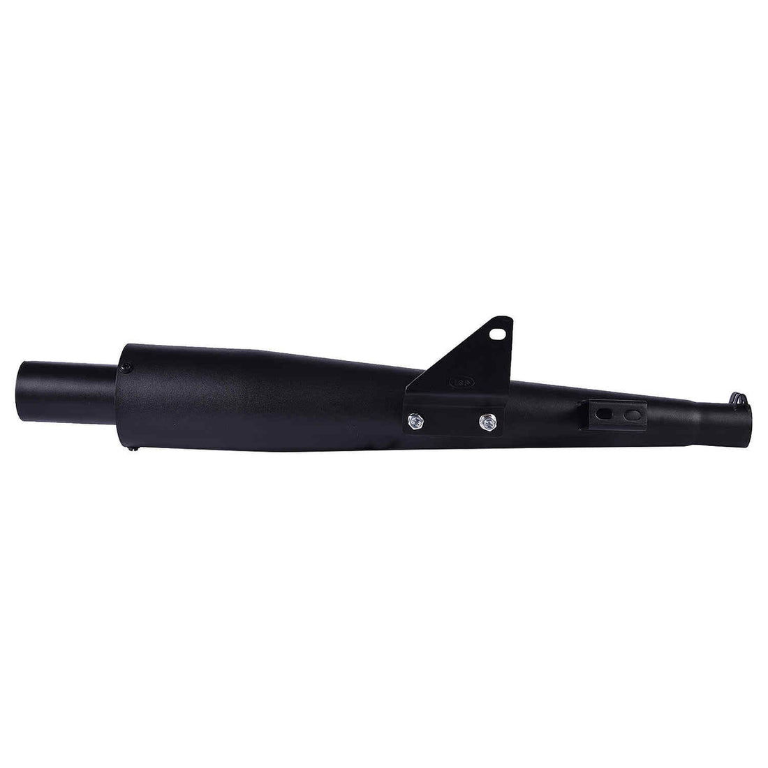 LGP WB1 Universal Motorcycle Exhaust Silencer – Deep Bass Sound | Silver & Black