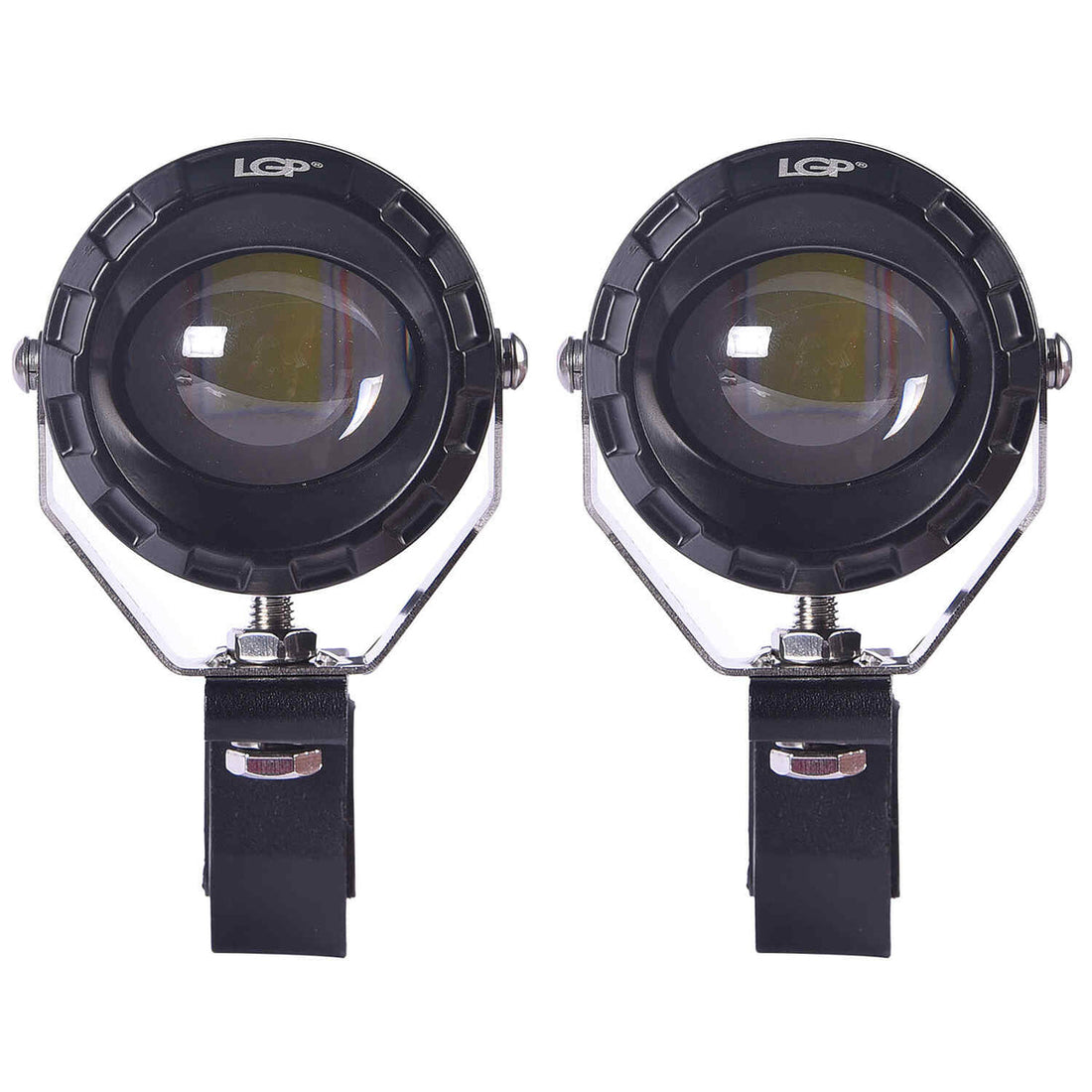LGP DK330 Dual Beam Motorcycle LED Spotlight 60W 7500LM IP67 Waterproof Driving Light